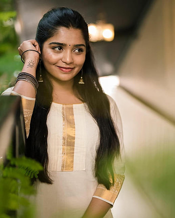 Gouri kishan, eye, hair HD phone wallpaper