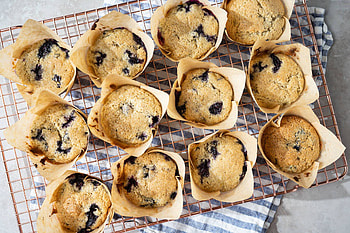 Sourdough blueberry, Muffins HD wallpaper