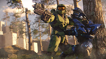 Master Chief, Fighting elite, ArtStation HD wallpaper