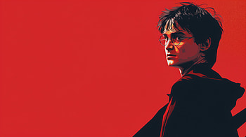 Harry Potter Red Background, Harry Potter HD wallpaper