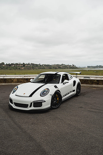 Sports, Porsche, Cars, Car, Front View, Sports Car, Porsche Gt3 Rs HD phone wallpaper