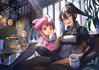 Sword Art Online Alternative: Gun Gale Online — Café Break ( Anime ), Anime, Sword Art Online Alternative: Gun Gale Online HD wallpaper