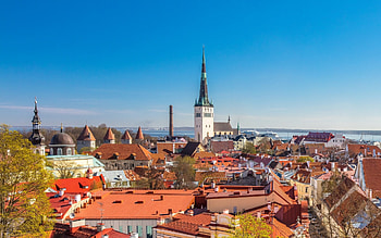 Tallinn Vanalinn, Toompea summer, Cityscape capital, High-quality HD wallpaper