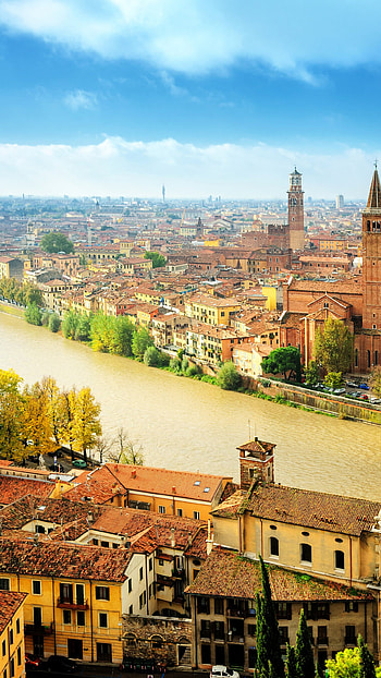 Verona Travels, Verona city , Aesthetic appeal, background HD phone wallpaper