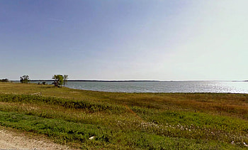 Lake Manitoba, sky, grass, canada, water, lake HD wallpaper