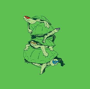The Real Ninja Turtles, funny, ninja turtles, movie HD wallpaper