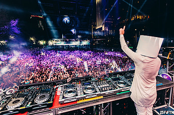 Marshmello Live Event, marshmello, dj, music, singer HD wallpaper