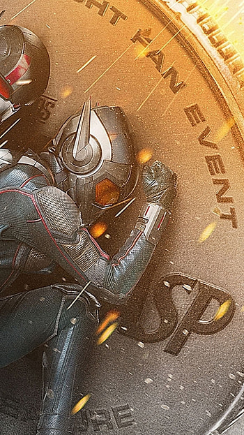 Antman, marvel, antwoman HD phone wallpaper