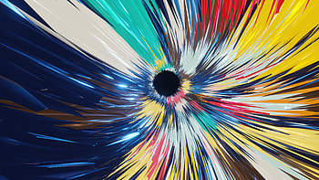Colorful Swirl Lines Design Art Pattern Abstraction Abstract HD wallpaper