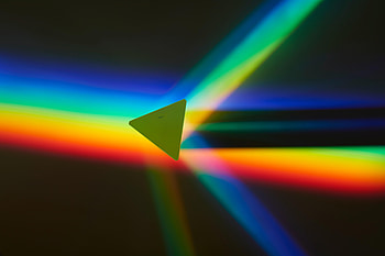 Abstract, Rainbow, Multicolored, Motley, Figure, Triangle HD wallpaper