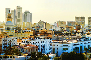 Libya Travels, Vibrant Tripoli, New York skyline, Urban juxtaposition HD wallpaper