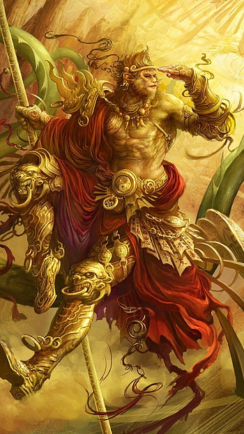 Monkey King, Fighter, Goku HD phone wallpaper