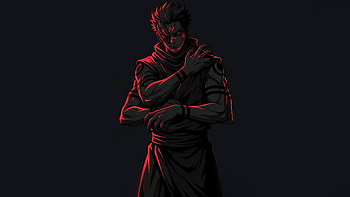 Dark Lord Sukuna, ryomen-sukuna, anime-boy, anime, artist, artwork, digital-art HD wallpaper