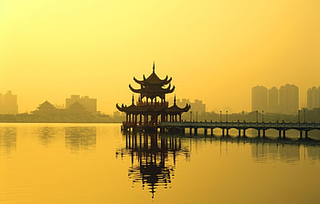 Water, Bridges, Architecture, Asia HD wallpaper