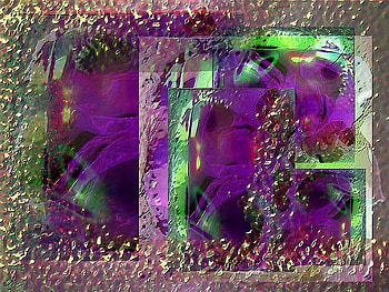 Abtract, artwork, purple, abstract, art, green HD wallpaper