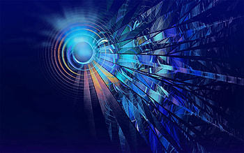 Abstract, Dark, Circles, Lines, Digital Art HD wallpaper