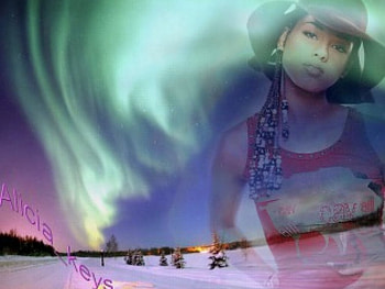 Alicia keys , halo, fantasy, backgrounds, famous HD wallpaper