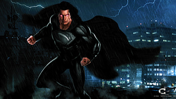 Black Dress Superman, superman, artist, artwork, deviantart HD wallpaper