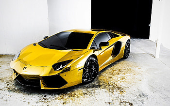LP 700-4, Gold Lamborghini HD wallpaper