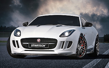 Jaguar, Startech, F-Type Coupe, Powerful performance machine HD wallpaper