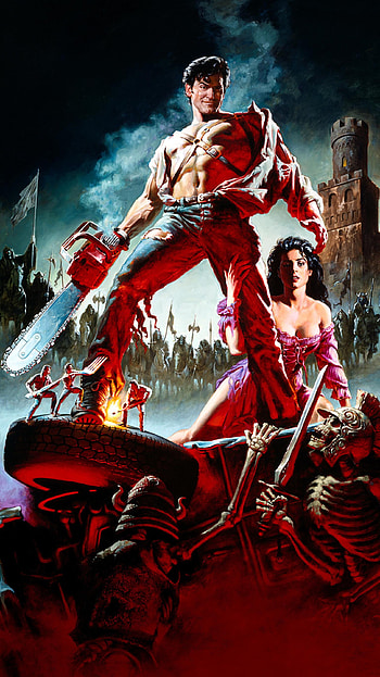 Sam Raimi films, Army of Darkness HD phone wallpaper
