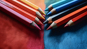 Vibrant Colored Pencil Art -, colored pencil, colored pencils, art supplies, drawing, creativity HD wallpaper