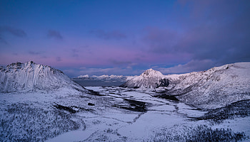 Norway Lofoten Mountains Snow , mountains, snow, nature HD wallpaper