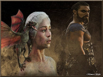 Jason Momoa, dany, actor, dragon, khal drogo, game of thrones, momoa mafia HD wallpaper