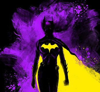 Batwoman, minimal, dark, art HD wallpaper