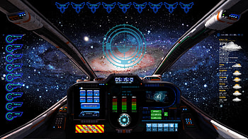 Spaceship Cockpit by oldcrow10 on DeviantArt HD wallpaper