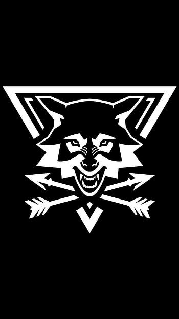 Wolf in The Division 2, Survivalist logo, PC , Gaming aesthetic HD phone wallpaper