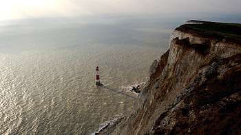 Nature, Rock, Height, Lighthouse, Shallow, Stranded HD wallpaper