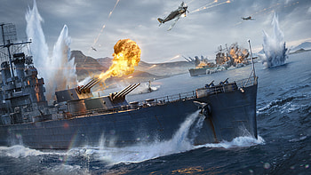 video game, World of Warships HD wallpaper