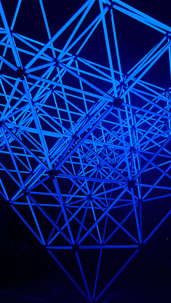 Shine, Light, Miscellanea, Miscellaneous, Neon, Design, Construction, Geometric HD phone wallpaper
