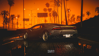 Sports, Sunset, Night, Cars, Car, Sports Car HD wallpaper