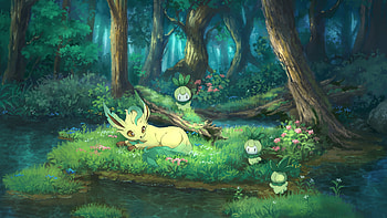 Leafeon , Popular, Backgrounds HD wallpaper