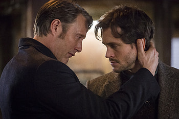 Mads Mikkelsen, Hugh Dancy, , Bromance HD wallpaper