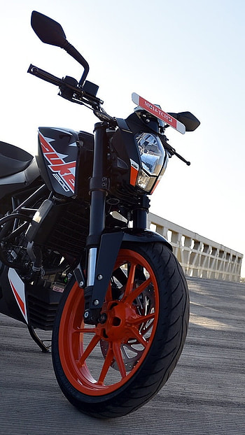 Ktm Rc 200, Bike, Front View HD phone wallpaper