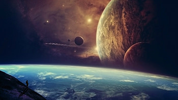 Nice Collection: Planetscape HD wallpaper