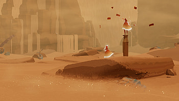 The Traveller and Companion, Journey (Game) HD wallpaper