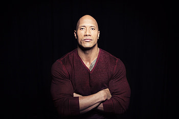 Celebrity, crossed arms, Dwayne Johnson HD wallpaper