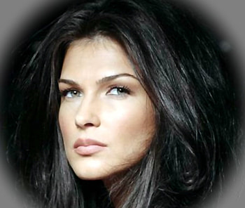 Monica Birladeanu, sexy, romanian, model, brunette, actresses HD wallpaper