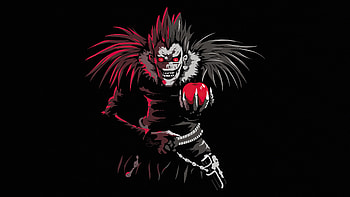Ryuk Death Note , ryuk, death-note, anime, artist, artwork, digital-art, dark, black HD wallpaper