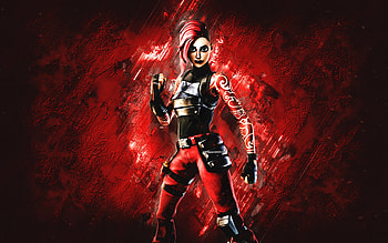 Fortnite No Mask Manic Skin, Fortnite, main characters, red stone background, No Mask Manic, Fortnite skins, No Mask Manic Skin, No Mask Manic Fortnite, Fortnite characters HD wallpaper