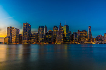 Cities, Architecture, Building, Night City, Skyscrapers HD wallpaper