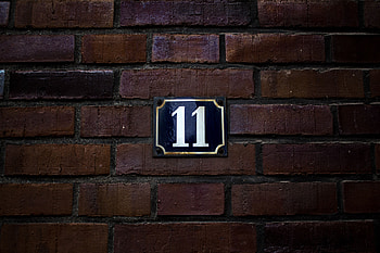 Minimalism, Wall, Nameplate, Plate, Figure, Numeral HD wallpaper