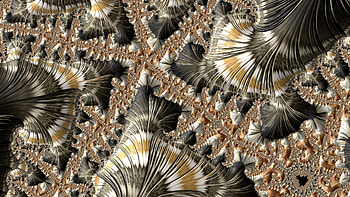 Fractal Art for your - Fur of Hornets and Bees, CGI, pattern, psychedelic, trippy, Abstract, fractal HD wallpaper