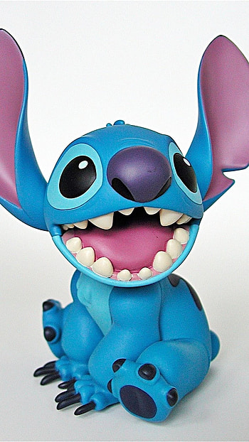Stitch, Blue Stitch Cartoon HD phone wallpaper