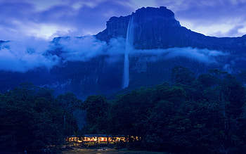 angel falls venezuela, falls, venezuela, angel, mountain HD wallpaper