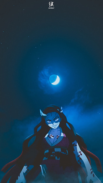 Nezuko Kamado, nezuko_kamado, kimetsu_no_yaiba, anime_, anime_x_reality, anime_aesthetic, demon_slayer, anime HD phone wallpaper